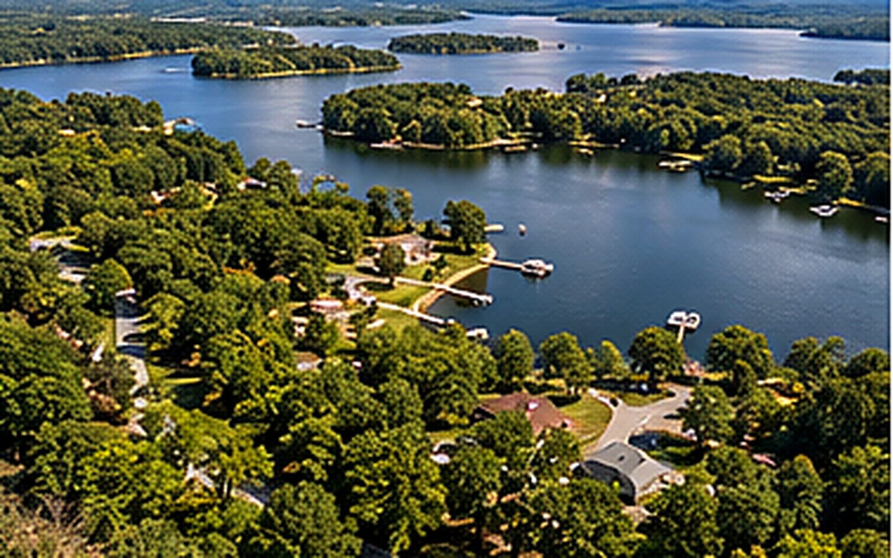 Aerial property photography
